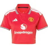 Adidas Manchester United 26/27 Crop hjemmebanetrøje, størrelse Small