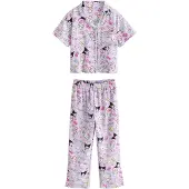Next Nattøj 'Hello Kitty' lavendel / rosé / sort / hvid