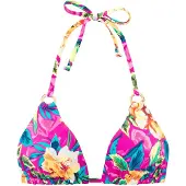 LASCANA Bikinioverdel blå / grøn / orange / pink