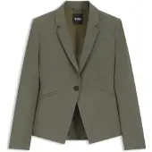 BOSS Slim fit blazer i italiensk ny uld