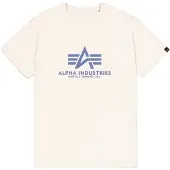 Alpha industries Bluser & t-shirts lilla-meleret / hvid
