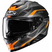 HJC i71 Zest MC7SF Integralhjelm Grå/Orange XL