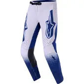 Alpinestars Supertech Scenz Crossbukser Hvid/Blå 36