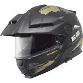 Schuberth E2 Trail Klaphjelm Mat/Sort/Grøn 65