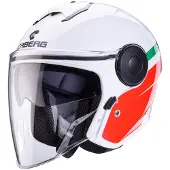 Caberg Soho Zephyr Jethjelm Hvid/Rød/Grøn L