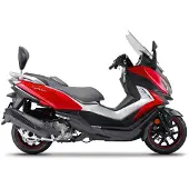Shad Sym Cruisym 125i/300i Ryglænsmontering