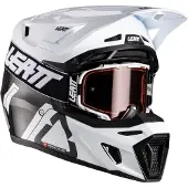 Leatt 9.5 Carbon+velocity 6.5 Iriz Off-road Hjelmsæt