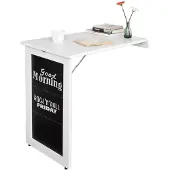 SoBuy vægmonteret klapbord FWT20-W