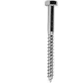 Cofan Din-571 C-6 M7x140 Mm Sekskantskrue Til Træ 100 Enheder
