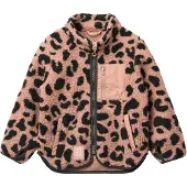 Liewood Fleecejakke - Teddy - Nolan - Mega Leo/Pale Tuscany - - 5 år (110) - Fleecejakke