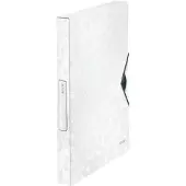 Leitz WOW - Boksfil - rygbredde: 30 mm - for A4 (210 x 297 mm) - kapacitet: 250 ark - hvid