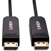 Lindy Displayport 40 M Fiberoptisk Kabel