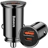 Baseus PPS Billader CCYS-A01 - 30W, QC4.0, PD3.0 - Sort