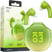 Acefast T9 Bluetooth 5.3 trådløse in-ear-hovedtelefoner - grøn