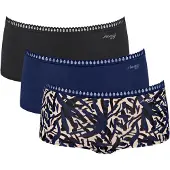 Sloggi Panty 'Go Crush' beige / blå / natblå / sort