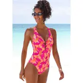 LASCANA Badedragt orange / abrikos / fersken / pink