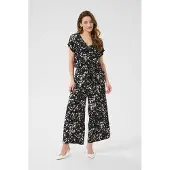 Kaffe Jumpsuit 'Beathe' sort / hvid