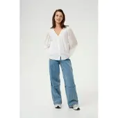 Kaffe Bluse naturhvid