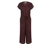Kaffe Jumpsuit 'Beathe' kastaniebrun / sort
