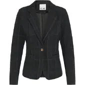 Ichi Blazer 'ICHKATE' navy / sort / hvid