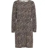 Fransa Kjole 'Flowy 4' antracit / offwhite