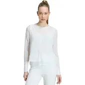 Adidas Soft Lux Sheer Long-sleeve Top, størrelse Medium