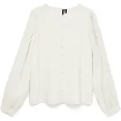 Vero Moda Bluse 'VMLouisa' hvid