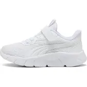 Puma FlexFocus Modern Sneakers Kids, Shoes, White/Flat Light Gray, 30