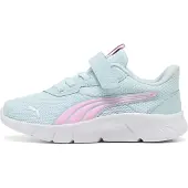 Puma FlexFocus Modern Sneakers Kids, Shoes, Aqua Glow/Mauve Glow/White, 34