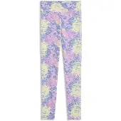 Puma Printed High-Waist Leggings Youth, Clothing, Intense Lavender, 11-12Y