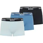 BOSS Boksershorts marin / royalblå / lyseblå / sort / hvid