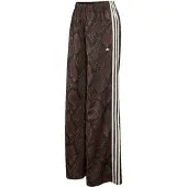 Adidas Originals Satin Snake Print Wide Leg Track Joggers