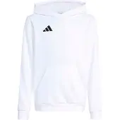 Adidas Hættetrøje Entrada 26 - Hvid/Sort Børn, størrelse 176 cm
