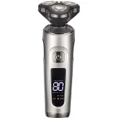 INF Elektrisk barbermaskine med roterende 3D barberblad Silver