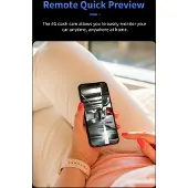 Semoic 1080P HD Dashcam til bil 4G Kollisionssensoralarm