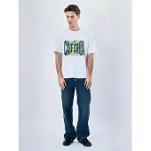 TeeShoppen Overdel ' T-shirts ' hvid