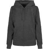 Build Your Brand Basic Sweatshirt Med Lynlås