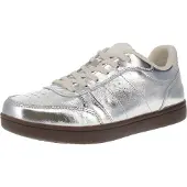 Woden Dame Bjork Læder Sneakers 039 Silver