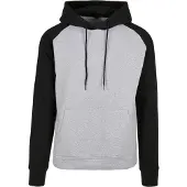 Build Your Brand Basic Raglan Hættetrøje