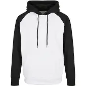 Build Your Brand Basic Raglan Hættetrøje