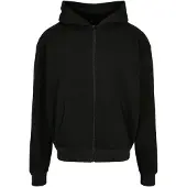 Build Your Brand Ultra Heavy Sweatshirt Med Lynlås