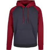 Build Your Brand Basic Raglan Hættetrøje