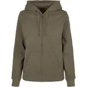 Build Your Brand Basic Sweatshirt Med Lynlås