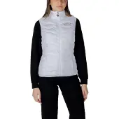 Emporio Armani EA7til kvinder. 8NTQ08_TNF8Z Vesten Core hvid (XS), Casual, Polyester
