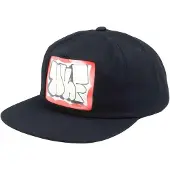 HUF Hætte 'One Window Black' sort