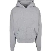 Build Your Brand Ultra Heavy Sweatshirt Med Lynlås