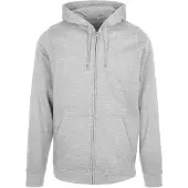 Build Your Brand Basic Sweatshirt Med Lynlås