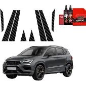 Grizz Glass kuliltefilm til stolper BodyShield til Cupra Ateca (2020-2025) [8w1]