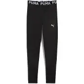 Puma Sportsbukser 'Strong' sort / hvid