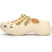 Pikolinos Træsko 'Romana' lysebeige / orange
